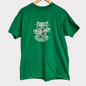 Vintage Portland Oregon Shamrock Run 1988 Graphic Tee Shirt Single Stitch